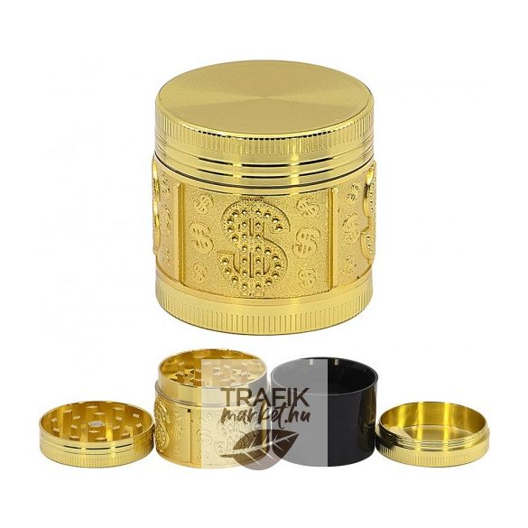 Dohányőrlő fém 4 részes 40 mm 11522