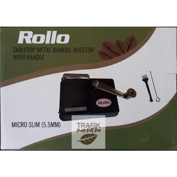 Cigarettatöltő Rollo micro slim 5,5 mm karos