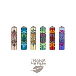  Öngyújtó Clipper tűzköves fém füves