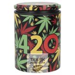 Hamutál autóba led-es mintás cannabis