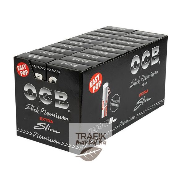 Cigarettafilter OCB pop up 5,7 mm 120 db-os