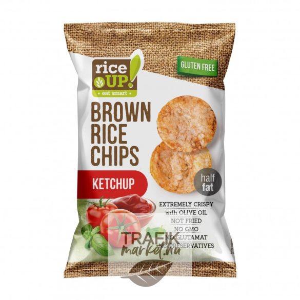 Rice Up Chips ketchup ízű 60g