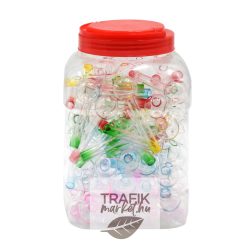  Üveg pipa 10 cm 90 darabos