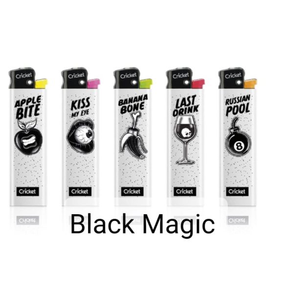 Öngyújtó Cricket black magic