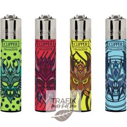  Öngyújtó Clipper tűzköves maszkok