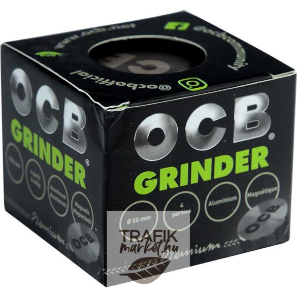 Dohányőrlő fém Ocb 4 részes