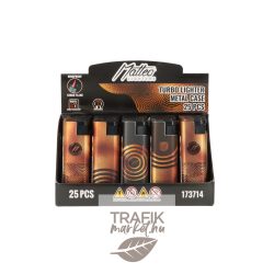  Öngyújtó Matteo vihar fém tokban 260103