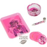 Pipa szett Monkey king rózsaszín