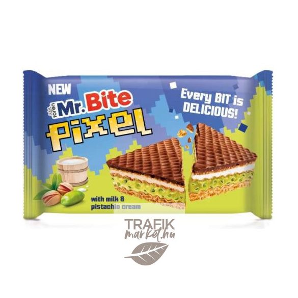 Tören Mr. Bite Pixel ostyaszelet pisztáciás 28g szav.idő 26.06.06.