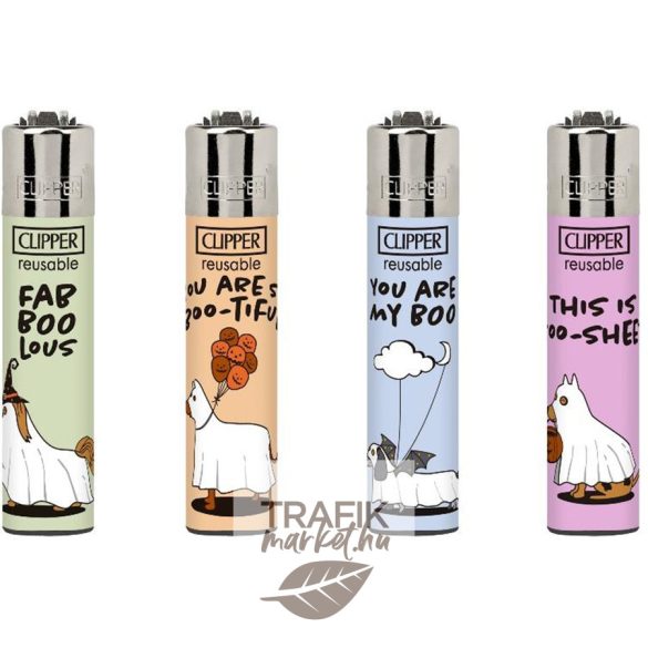 Öngyújtó Clipper tűzköves mini halloween