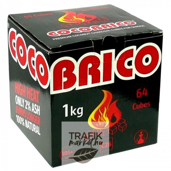 Vízipipaszén Coco brico 1 kg