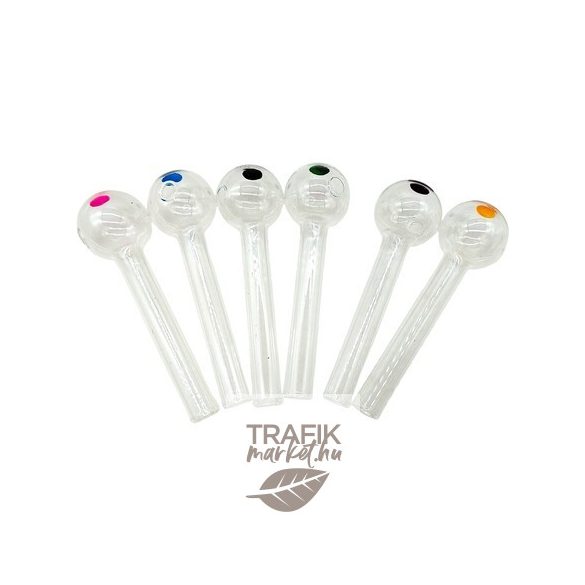 Üveg pipa 10 cm 90 darabos 180 darabtól