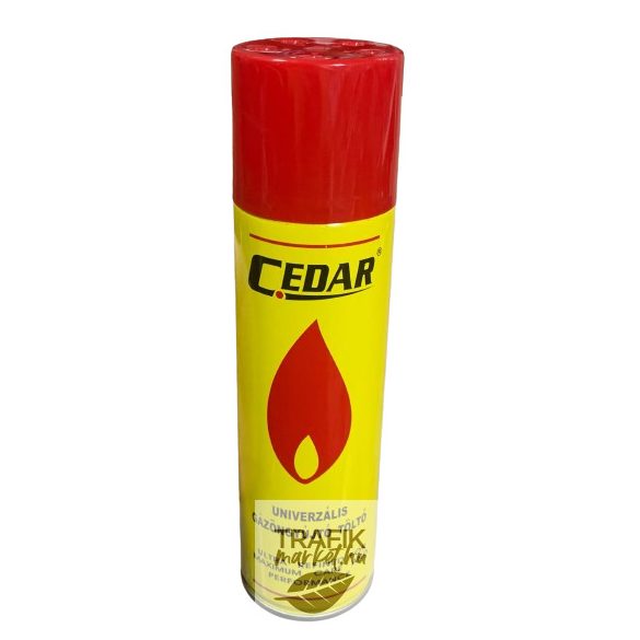 Gáztöltő Cedar 250 ml fém töltőszeleppel