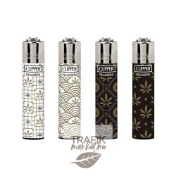 Öngyújtó Clipper tűzköves leveles