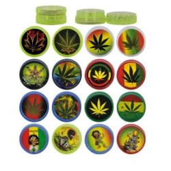 Dohányőrlő műanyag 2 részes 3 cm