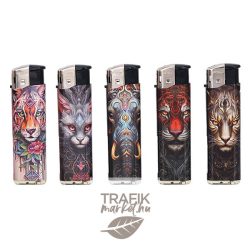  Öngyújtó Royal elektromos mintás tattoo