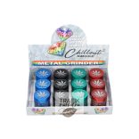 Dohányőrlő fém cannabis minta 4 cm 4 részes