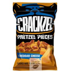 Crackzel cheddar sajt ízű perec darabok 65g