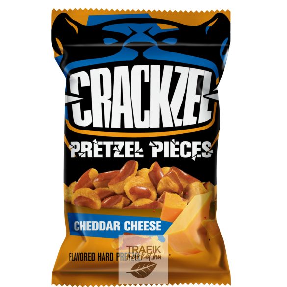 Crackzel cheddar sajt ízű perec darabok 65g