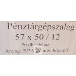 Pénztárgépszalag BPA mentes 57/50/12
