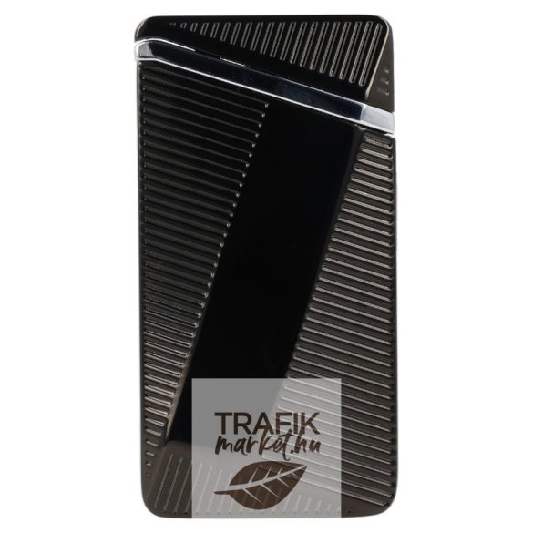 Öngyújtó usb dupla íves fekete