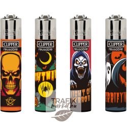 Öngyújtó Clipper tűzköves félelmetes éjszaka