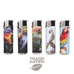  Öngyújtó Royal elektromos mintás parrot