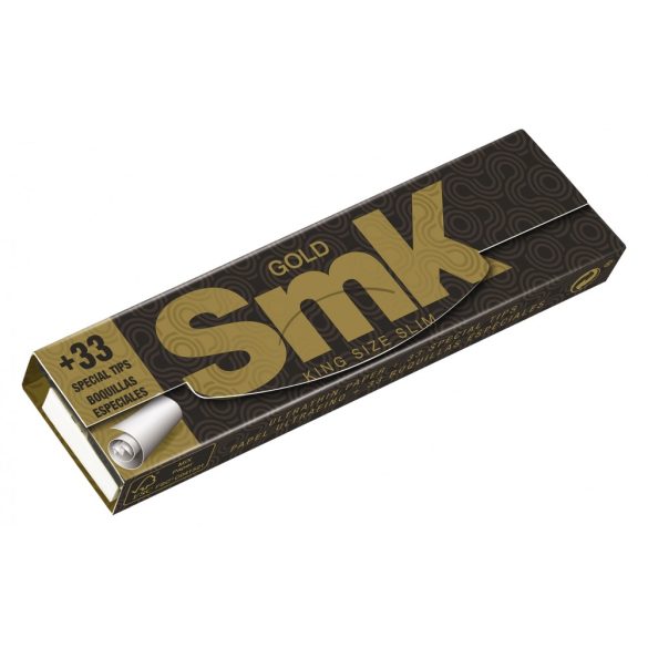 Cigarettapapír SMK gold+tip