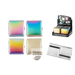   Cigarettatárca fém 20 szálas rainbow 806001 12 db/kínáló