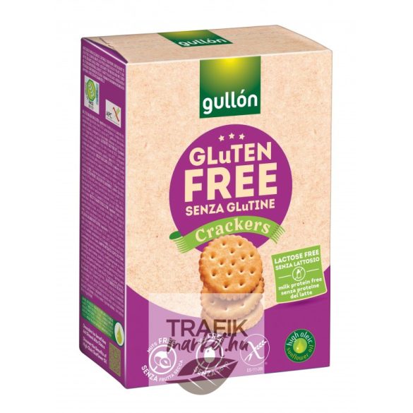 Gullon Cracker gluténmentes sós keksz 200g