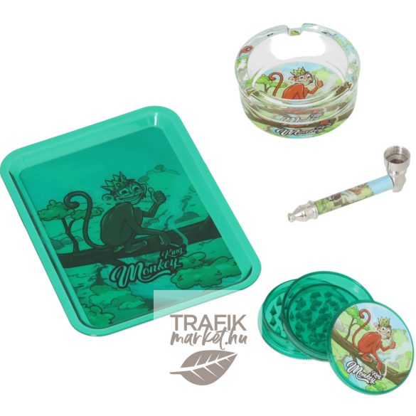 Pipa szett Monkey king zöld