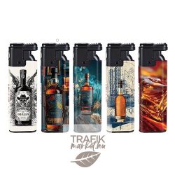 Öngyújtó Royal vihar mintás whiskey