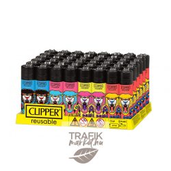 Öngyújtó Clipper tűzköves puma