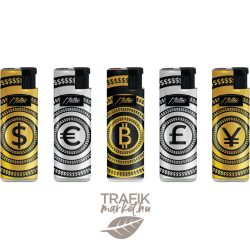 Öngyújtó Matteo vihar fém tokban money