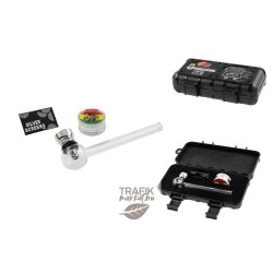 Üveg pipa 12 cm  szett 6 db/karton