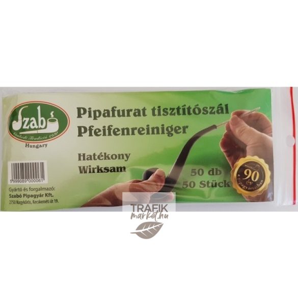 Pipatisztító szárkefe Szabó