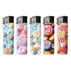 Öngyújtó Royal elektromos mintás sweet