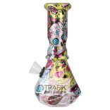 Bong pipa üveg 15 cm Zorr Calavera