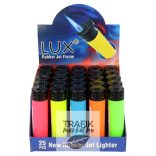 Öngyújtó Lux jet gumírozott neon