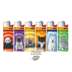 Öngyújtó Bic mini tűzköves állatkölykök
